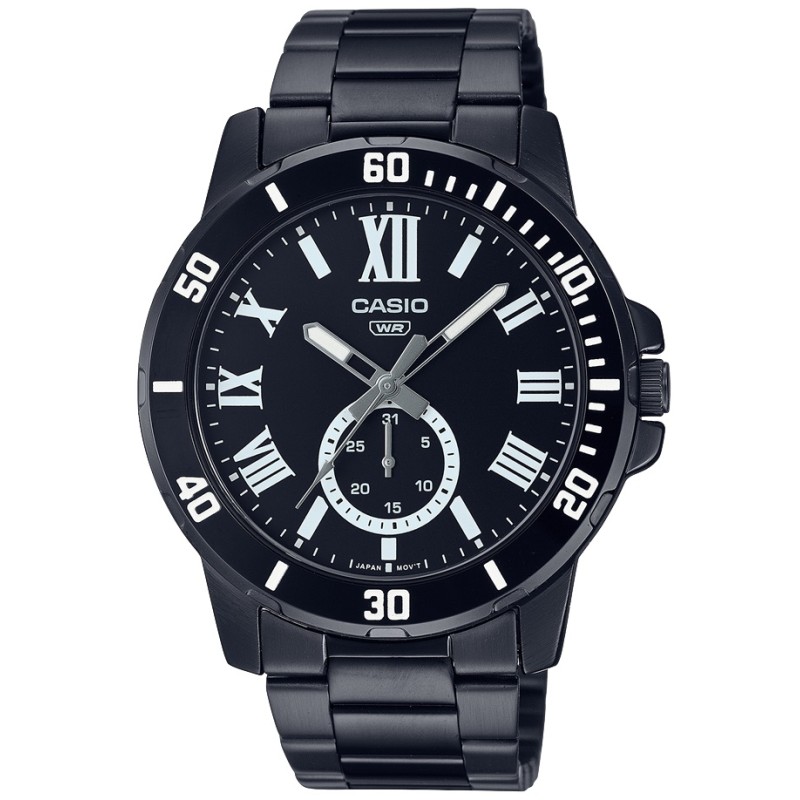 CASIO COLLECTION Mod. DIVER DATE - BLACK MTP-VD200B-1BUDF